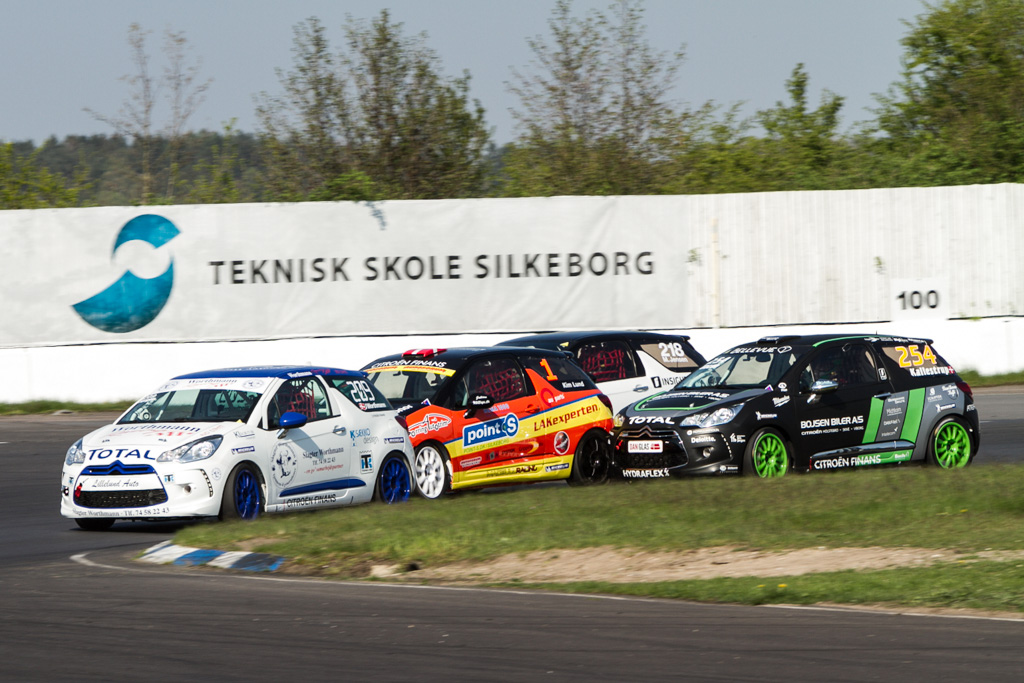 Der bliver kamp om topplaceringerne i Citroën DS3 Cup
(Foto: Gripping Media)